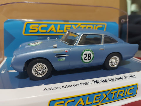 Aston Martin DB5 - Blue / Yellow - Historic GT Racing C4599