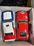 New Open Box Ford Mustang No.102 & Chevrolet Camaro No.2 ( taken from set C1449