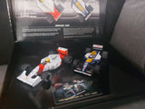 Monaco 1982 Twin Car Set. McLaren MP4/7 No.1 Ayrton Senna & Williams Fw14B No.5 Nigel Mansell C2971A