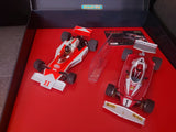 Classic Grand Prix Twin Pack Set ( Ferrari 312T2 No.1 Niki Lauda & McLaren Ford M23 No.11 James Hunt C2558AT