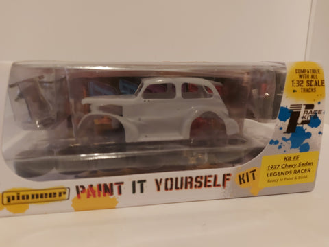 Pioneer Chevy Sedan 1937 White Kit #5 - Four Left