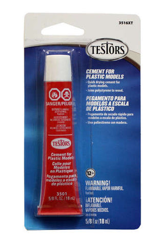 Testers Cement for Plastic Models 3516