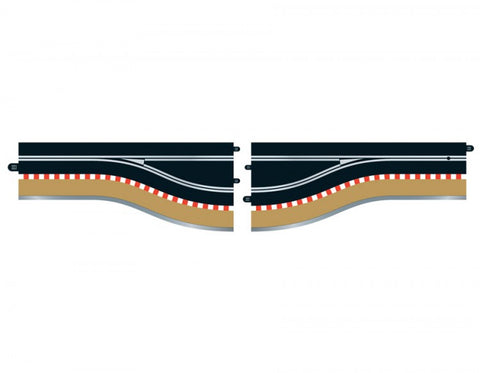 Pit Lane Track (Left Hand) - Includes Sensor  C7014