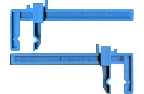 Excel Small Adjustable Plastic Clamps 2 Pieces 3 inch # 55663